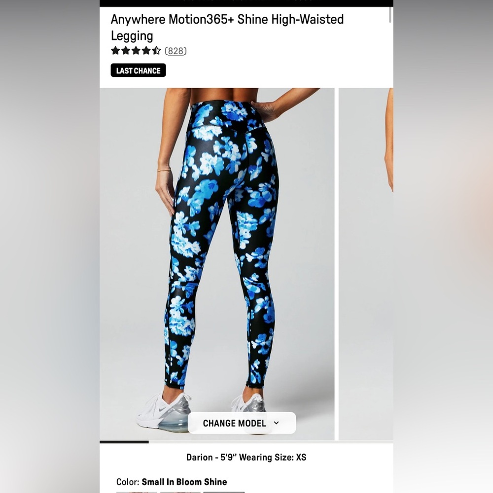 Fabletics Motion365+ Shine High-Waisted Legging
